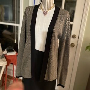 Kim Rogers buttonless cardigan.  PT